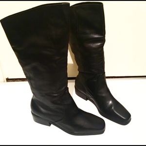 ✨Black Leather Boots 👢✨